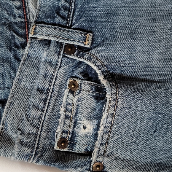 J.Crew Classic Button Fly Bootcut Jeans. SZ 6 100% cotton.... no stretch. - Picture 5 of 8